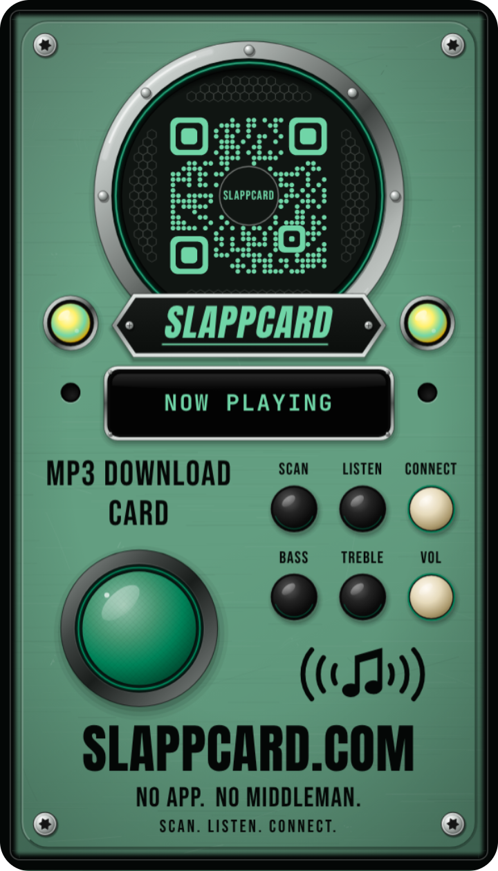 CLOUD NINE: Higher Ground, back of a Slappcard